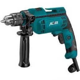 تصویر دریل چکشی آلور 750 وات 13MM مدل AV-6075 hammer drill Alver 750 Watt 13MM