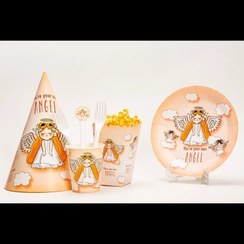 تصویر پک 10 نفره تم تولد فرشته (پس کرایه ) 