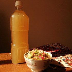 تصویر آبغوره،بدون نمک بابا انگوری ،پک 2 عددی(1800گرمی) 