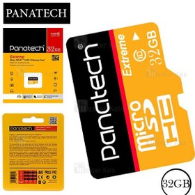 تصویر رم میکرو ۳۲ گیگ پاناتک Panatech Extreme U1 ا Panatech C10 32GB Micro SD Card Panatech C10 32GB Micro SD Card
