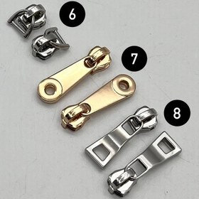 تصویر سرزیپ سنگین فلزی طرح ykk جهت زیپ فلزی شماره 5 