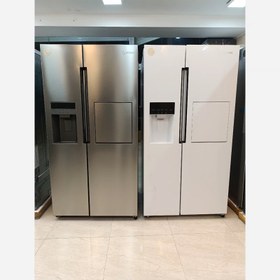 تصویر یخچال فریزر ساید بای ساید اسنوا مدل 2028GW 