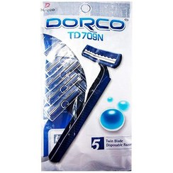 تصویر تیغ دو لبه دورکو مدل TD709N بسته ۵ عددی 