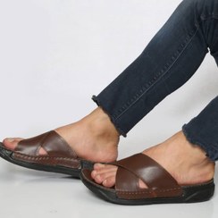 تصویر صندل طبی مردانه سالار شهرام طب Men's medical sandals