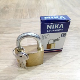 تصویر قفل آویز سایز 50 نیکا 