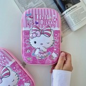 تصویر جامدادی تبلتی فانتزی طرح دخترانه ،کیتی ،تک شاخ و خرگوش طرح برجسته و ضد آب 