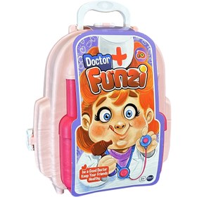 تصویر کوله پزشکی دخترانه هوگر مدل فانتزی 