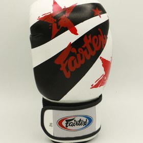 تصویر دستکش بوکس چرم FORTEX چسبی