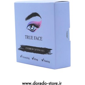 تصویر ژل ابرو ترو فیس مدل تقویت کننده و حالت دهنده حجم 22 میلی لیتر True Face Professional Eyebrow Gel 22ml