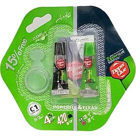 تصویر چسب فولاد 8گرم شفاف 