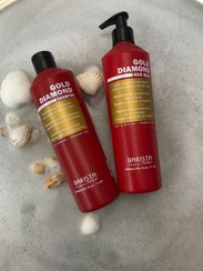 تصویر ماسک مو گلد دیاموند باریستا HAIR MASK GOLD DIAMOND