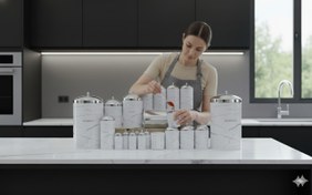 تصویر سرویس آشپز خانه 