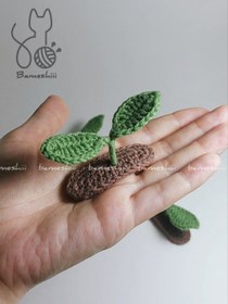 تصویر سنجاق سر طرح جوانه 