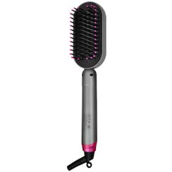 تصویر برس حرارتی مدل 10248 دی اس پی نقره ای DSP Straightener Brush 10248