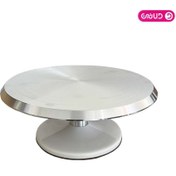 تصویر گردون کیک ممتاز استیل سایز ۳۱ سانت 