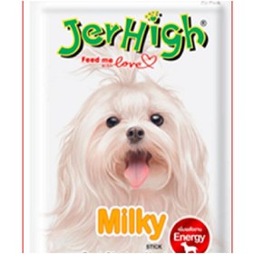 تصویر تشویقی سگ جرهای طعم شیر Milk flavored dog treats