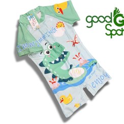 تصویر مایو تنپوش پسرانه دایناسوری 