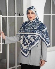 تصویر روسری نخ وال (نخ پنبه ) کد:4165 