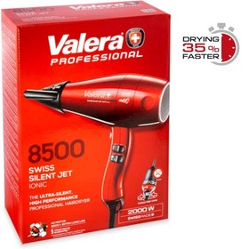 تصویر سشوار حرفه ای والرا سری Swiss Silent مدل Jet 8500 Ionic Valera Swiss Silent Jet 8500 Ionic Professional Hair dryer