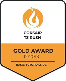 تصویر صندلی گیمینگ کورسیر مدل T3 RUSH CORSAIR T3 RUSH RACING Fabric Gaming Chair