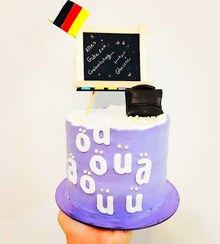 تصویر مینی کیک نیم کیلویی معلم آلمانی ا Mini cake Mini cake