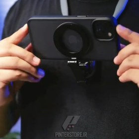 تصویر هولدر گردنی (مگنتی) کد 1024 (با آویز گردنی) 