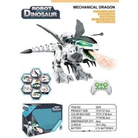 تصویر دایناسور کنترلی بزرگ بخار کن 