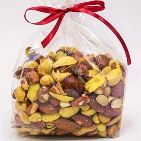 تصویر آجیل مخلوط زعفرانی - ظرف مایکروویی / 250 mixed nuts