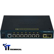 تصویر سوئیچ 8 پورت گیگ لایه 2 سیسکو | Cisco WS-C2960G-8TC-L 