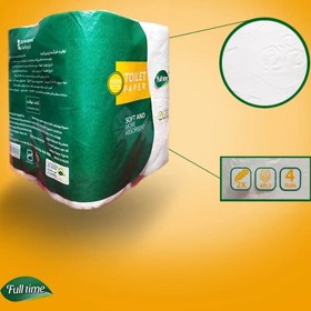 تصویر دستمال توالت4قلو 