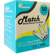 تصویر نوار تست قند خون اوکی مترمدل مچ MATCH 