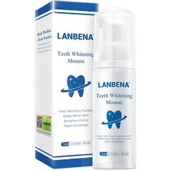 تصویر موس سفید کننده و ضد پلاک دندان لانبنا LANBENA Teeth Whitening Mousse 