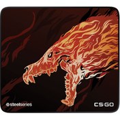 تصویر موس پد استیل سریز مدل QcK+ Limited CS:GO Howl Edition 