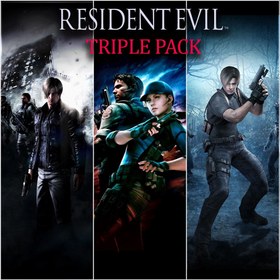 تصویر اکانت قانونی بازی Resident Evil Triple Pack 