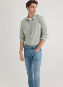 تصویر پیراهن مردانه سبز ماویMavi | 210294 اورجینال 