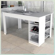 تصویر میز ناهار خوری پلاس دکوکاران مدل MN104 از جنس PVC 