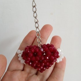 تصویر آویز قلب بال دار 