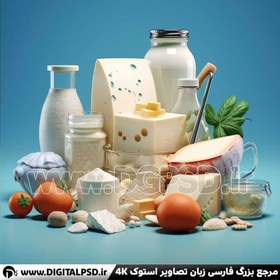 خرید و قیمت عکس فرآورده‌های لبنی عکس لبنیات ترب 