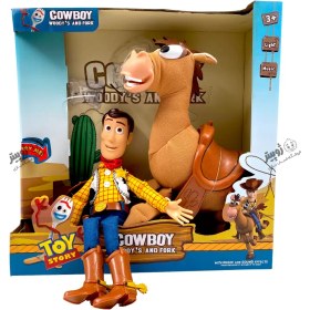 تصویر اکشن فیگور وودی و بولسای سایز ۴۰ سانتیمتر 