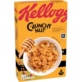 تصویر غلات صبحانه Kellogg’s Crunchy Nut – پرک ذرت با بادام‌زمینی و عسل 