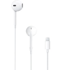 تصویر هندزفری اپل مدل EarPods با کانکتور لایتنینگ غیر اصل iPhone Wired Headphones Lightning Connector