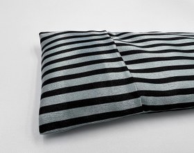 تصویر بالشتک چشم ساتن راه‌راه 