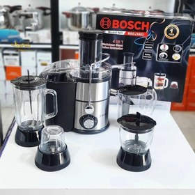 تصویر آبمیوه گیری بوش مدل 8888 چهار کاربدنه استیل بسیار با کیفیت BOSCH