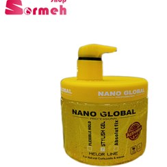 تصویر ژل موی فر نانو گلوبال حجم ۵۰۰ میلی لیتر 