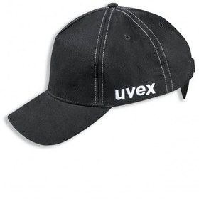تصویر کلاه نقاب دار ایمنی یووکس مدل uvex u-cap hi-viz bump cap 