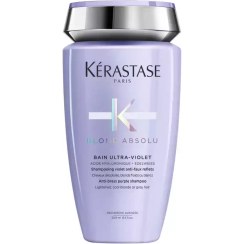 تصویر شامپو ضد زردی کراستاس مدل بلوند ابسولو Kérastase Blond Absolu Bain Ultra-Violet