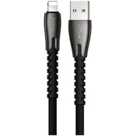 تصویر کابل شارژ هوکو مدل U58 با سری لایتنینگ ا HOCO U58 Core USB to LIGHTNING charging data cable HOCO U58 Core USB to LIGHTNING charging data cable