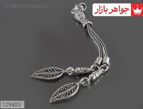 تصویر کرکوش نقره طرح گلبرگ کد 129405 