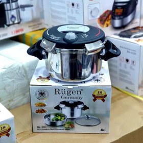 تصویر زودپز رو گازی روگن مدل RU-6010 ا Rugen pressure cooker RU-6010 Rugen pressure cooker RU-6010