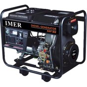 تصویر موتور برق دیزل استارتی 5کیلو وات ایمر مدل 5GF_ME ا IMER IMER